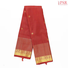 Barn Red Kanchipuram Silk Saree