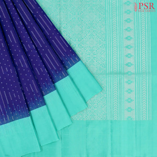 Royal Blue Soft Silk Saree