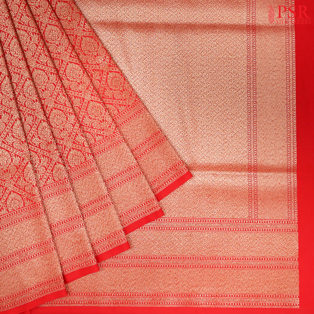 Red Summer Silk Saree