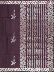 Syrup Brown Soft Silk Saree