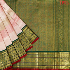 Shades Of Pink Bridal Kanchipuram Tissue Silk Saree