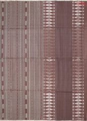 Brown Stone Soft Silk Saree