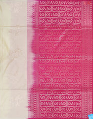 Beige Soft Art Silk Saree
