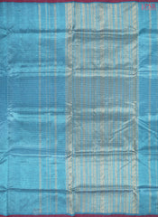 Bondi Blue Cotton Silk Saree