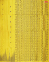 Pineapple Yellow Soft Silk Saree
