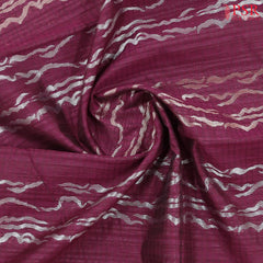 Wine Purple Semi Tussar Saree