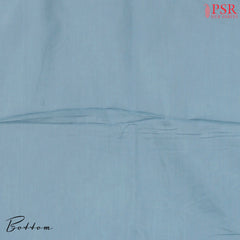 Steel Blue Kota Dress Material