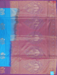 Chintamani Blue Soft Art Silk Saree