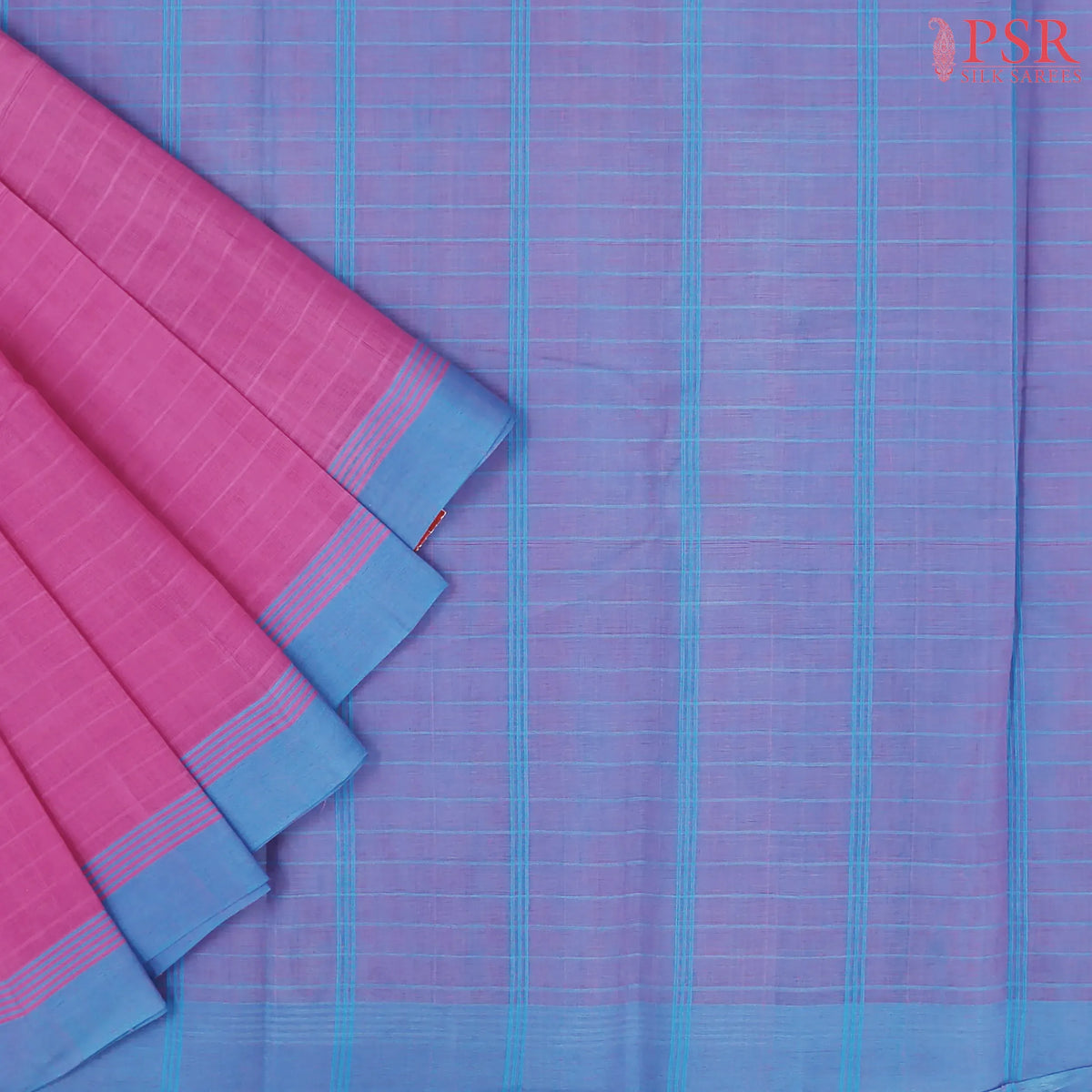Pink Kanchi Cotton Saree