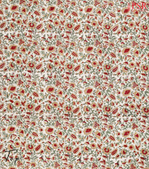 Beige Pure Cotton Dress Material