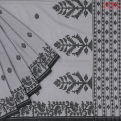 Grey Byloom Cotton Saree