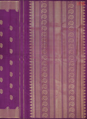 Byzantium Purple Kanchipuram Silk Saree