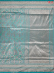 Teal Blue Summer Silk Saree