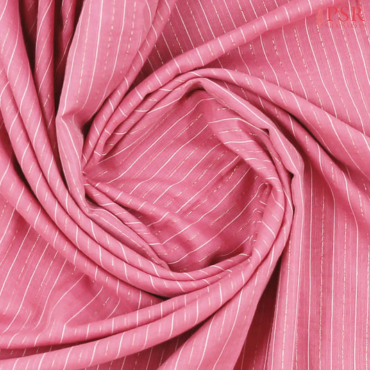 Puce Pink Byloom Cotton Saree