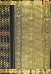 Black Kanchipuram Silk Saree