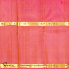 Mustard Yellow Kanchipuram Silk Saree