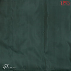 Coral Peach Vazhainaar Silk Saree