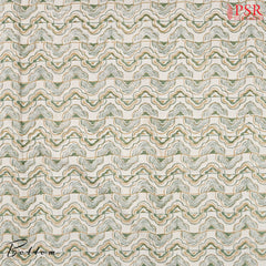 Beige Pure Cotton Dress Material