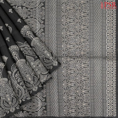 Black Soft Silk Saree