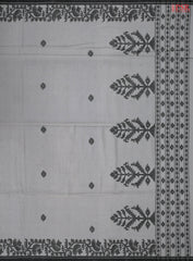 Grey Byloom Cotton Saree