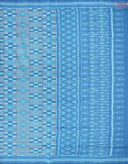 Maya Blue Pochampally Silk Cotton Saree