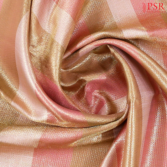 Shades Of Pink Bridal Kanchipuram Tissue Silk Saree