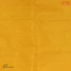 Burgundy Yellow Soft Silk Saree