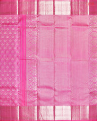 Queen Pink Kanchipuram Silk Saree