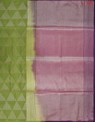 Fern Green Soft Art Silk Saree
