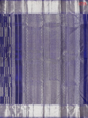 Indigo Blue Kanchipuram Silk Saree