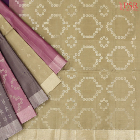 Multicolor Soft Silk Saree