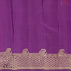 Byzantium Purple Kanchipuram Silk Saree