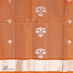 Fossil Grey Soft Silk Saree