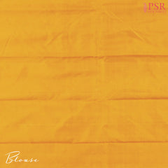 Mustard Yellow Arani Silk Saree