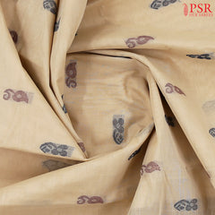 Parchement Beige Kanchi Cotton Saree