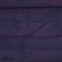 Pacific Blue Kanchipuram Silk Saree