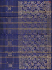 Dark Blue Soft Silk Mix Saree