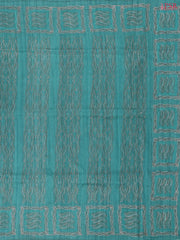 Turquoise Blue Kosa Embroidery Saree
