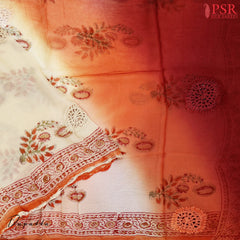 Beige Pure Cotton Dress Material