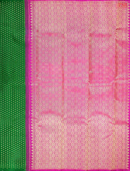 Emerald Green Kanchipuram Silk Saree