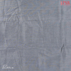 Fossil Grey Tissue Dress Material