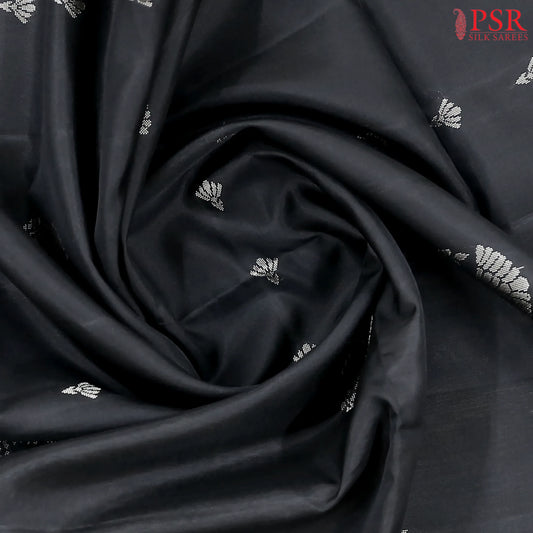 Black Soft Silk Saree