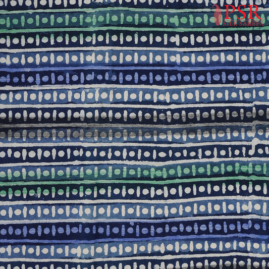 Multicolor Dabu Print Running Material