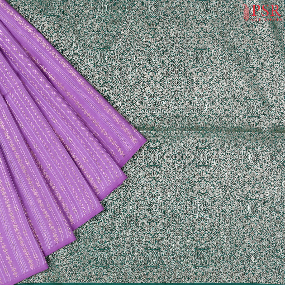 Orchid Purple Soft Art Silk Saree