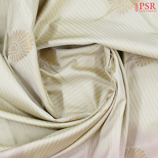 Light Cream Beige Soft Art Silk Saree