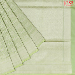 Light Pistachio Green Summer Silk Saree