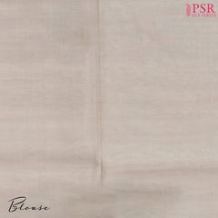 Beige Silk Cotton Saree