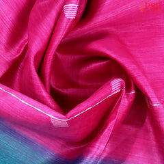 Pink Kadhi Tussar Silk Saree