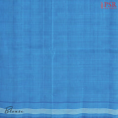 Maya Blue Pochampally Silk Cotton Saree