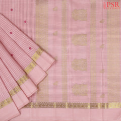 Pastel Pink Kanchipuram Silk Saree